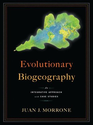 cover image of Evolutionary Biogeography